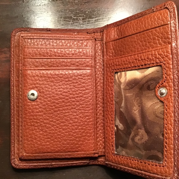 Brighton Tri Fold Dark Brown Wallet - Picture 4 of 5